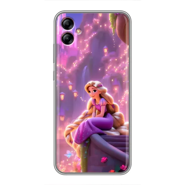 Чехол с принтом «Рапунцель в замке» для Samsung Galaxy A04e (A042)