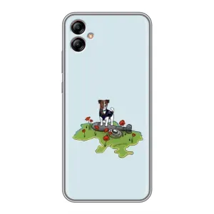 Чохли з картинкою собаки Патрон для Samsung Galaxy A04e (A042) (AlphaPrint) (Сапер Пес)