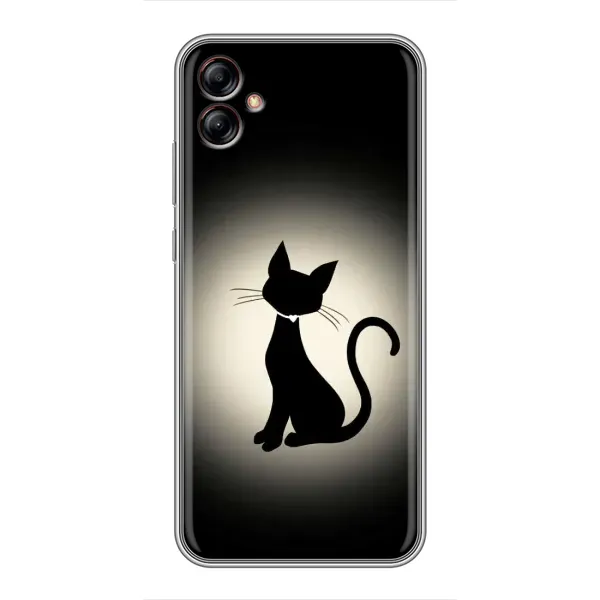Чохол з принтом «Силует котика» для Samsung Galaxy A04e (A042) Чохол з принтом «Силует котика» для Samsung Galaxy A04e (A042)