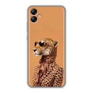 Чохол з принтом стильні тварини для Samsung Galaxy A04e (A042) (Стильний леопард)