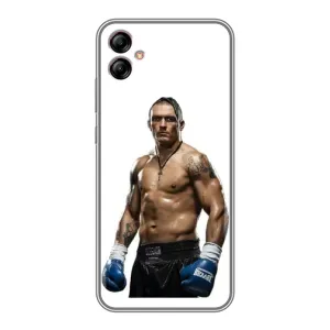 Чохол з картинкою Олександр Усик для Samsung Galaxy A04e (A042) (Усик на білому)