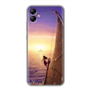 Чехол с мультфильмом Моана Samsung Galaxy A04e (A042) (Закат Ваяна)