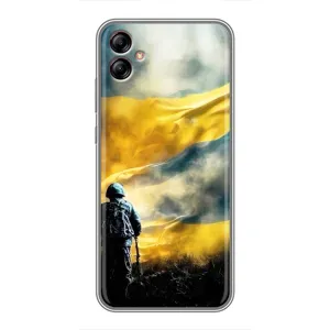 Українські, патріотичні Чохли для Samsung Galaxy A04e (A042) (Війна)