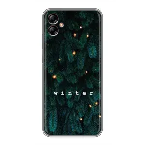 Новорічні, Святкові Чохли для Samsung Galaxy A04e (A042) - 2024 год (Winter)