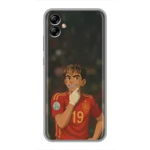 Чохол з футболістом Ламін Ямаль Samsung Galaxy A04e (A042) (Ямаль аніме)