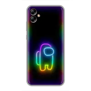 Чехол Амонг Ас для Samsung Galaxy A04e (A042) (AlphaPrint) (Яркий скин)