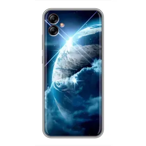 Космічні Чохли для Samsung Galaxy A04e (A042) (VPrint) (Земля з космоса)