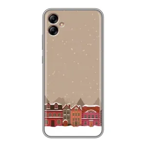 Новорічні, Святкові Чохли для Samsung Galaxy A04e (A042) - 2024 год (Зимове місто)