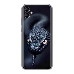 Чохол з картинкою 'Хижаки' для Samsung Galaxy A04e (A042) (Чорна змія)