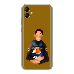 Чохли з картинкою собаки Патрон для Samsung Galaxy A04e (A042) (AlphaPrint) (ЗСУ Патрон)