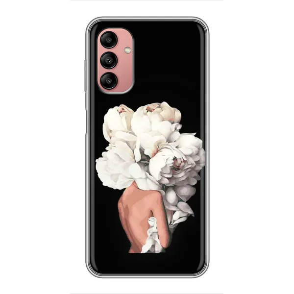 Чохол з принтом «Білі квіти» для Samsung Galaxy A04s Чохол з принтом «Білі квіти» для Samsung Galaxy A04s