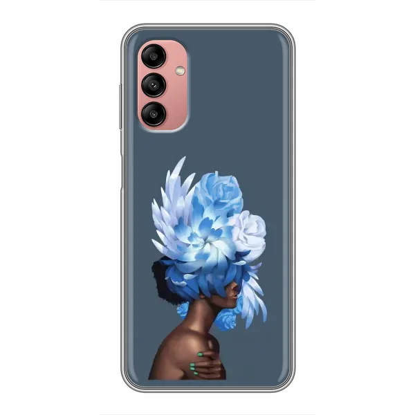 Чохол з принтом «Квіти на голові» для Samsung Galaxy A04s Чохол з принтом «Квіти на голові» для Samsung Galaxy A04s