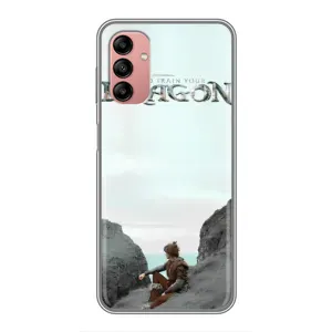Чехол как приручить дракона на Samsung Galaxy A04s (Дракон лого)