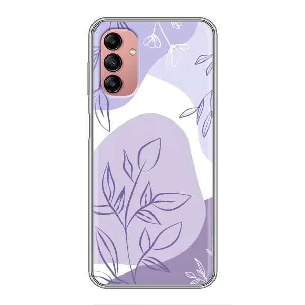 Чохол з принтом «Фіолетове листя абстракція» для Samsung Galaxy A04s Чохол з принтом «Фіолетове листя абстракція» для Samsung Galaxy A04s