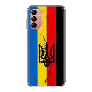 Украинские Чехлы для Samsung Galaxy A04s с картинкой УПА (AlphaPrint) (Прапор УПА)