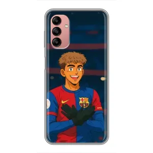 Чехол с футболистом Ламин Ямаль Samsung Galaxy A04s (Футболист Ямаль)