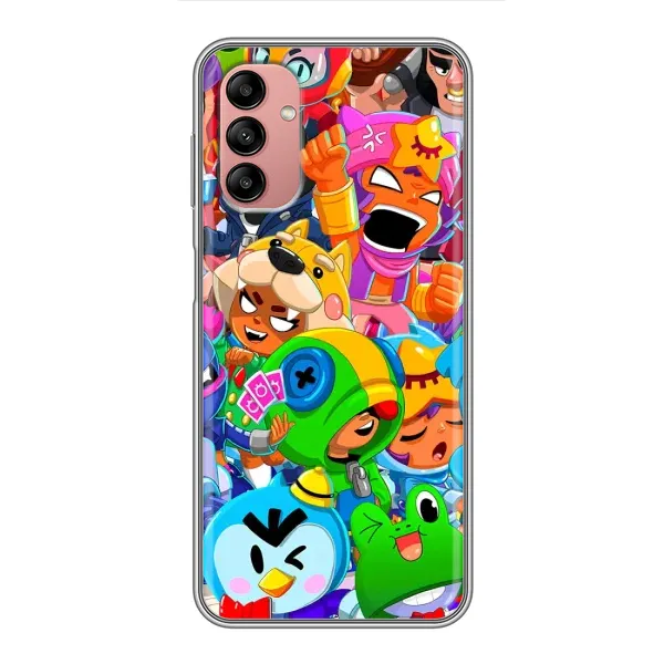 Чохол з принтом «Герої Бравл Старс» для Samsung Galaxy A04s Чохол з принтом «Герої Бравл Старс» для Samsung Galaxy A04s