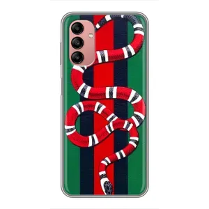 Чехлы ГУЧЧИ для Самсунг А04с (AlphaPrint) (Gucci змия)