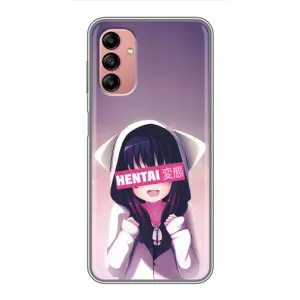 Чохол з принтом «Hentai chan» для Samsung Galaxy A04s