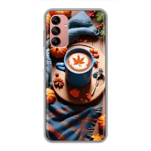 Чехол с принтом «Кофе и тыковки» для Samsung Galaxy A04s