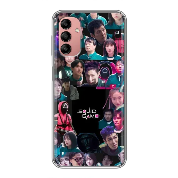 Чохол з принтом «Колаж Гра кальмара» для Samsung Galaxy A04s