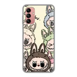 Чохол з Лабубу на Samsung Galaxy A04s (Золота мавпа Bored Ape)