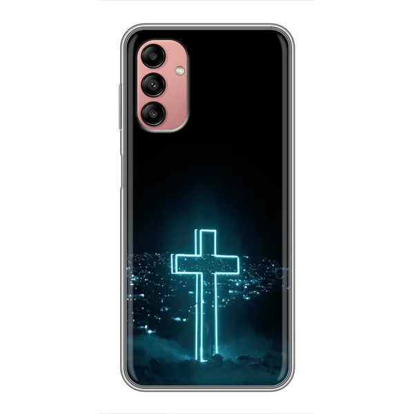 Чохол з принтом «Хрест і місто» для Samsung Galaxy A04s Чохол з принтом «Хрест і місто» для Samsung Galaxy A04s