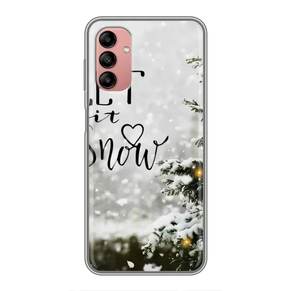 Чехол с принтом «Let it snow» для Samsung Galaxy A04s Чехол с принтом «Let it snow» для Samsung Galaxy A04s