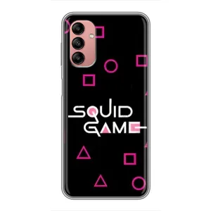 Чехол Гра в кальмара для Samsung Galaxy A04s (Паттерн Игра кальмара)