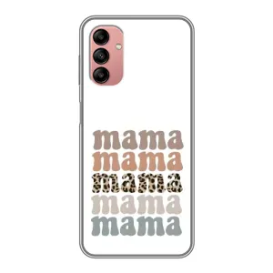 Чохли для мами на Samsung Galaxy A04s (Текстовий колаж мама)