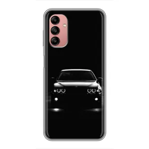 Чехол для Самсунг А04с - с принтом БМВ (AlphaPrint) (Машина BMW)