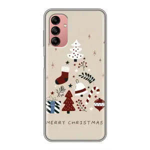 Різдвяні, Святкові Чохли для Самсунг Галаксі А04с (Merry Christmas)