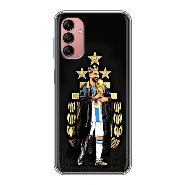 Чехол с принтом «Месси Король» для Samsung Galaxy A04s