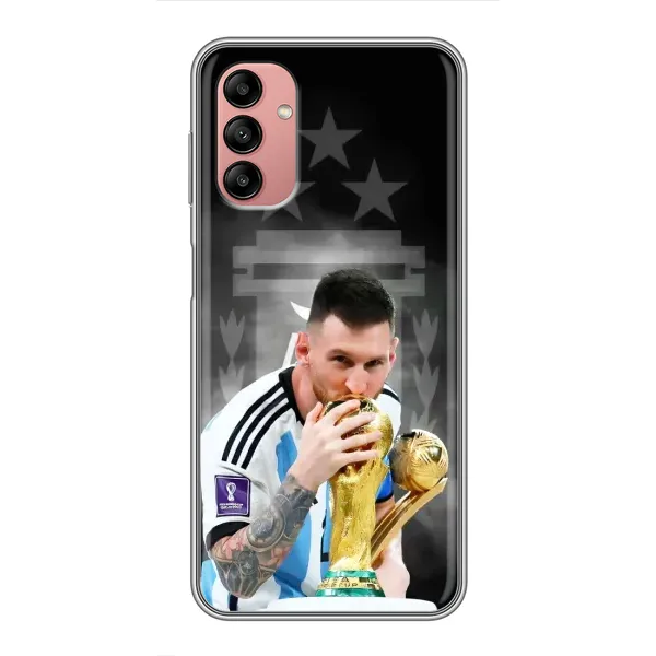 Чехол с принтом «Месси Чемпион» для Samsung Galaxy A04s