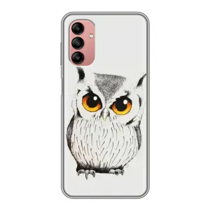 Чохол з пташками на Samsung Galaxy A04s (VPrint) (Мила Сова)