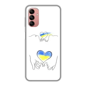 Чохол для Патріота України Samsung Galaxy A04s - (AlphaPrint) (Мир Україні)