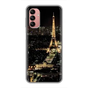 Чохол Ейфелева Вежа Samsung Galaxy A04s - (AlphaPrint) (Нічний Париж)