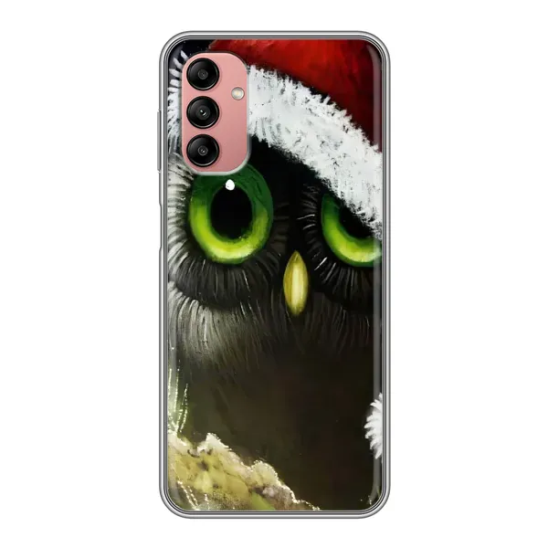 Чохол з принтом «Новорічна Сова» для Samsung Galaxy A04s Чохол з принтом «Новорічна Сова» для Samsung Galaxy A04s