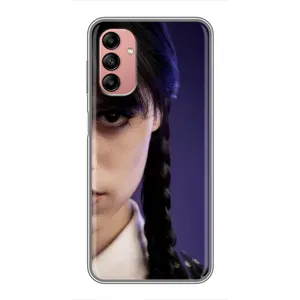 Чехол с дизайном Венздей 2 на Samsung Galaxy A04s (Загадочный взгляд Уэнздей)