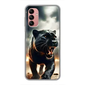Чохол з картинкою 'Хижаки' для Samsung Galaxy A04s (Чорна пантера)
