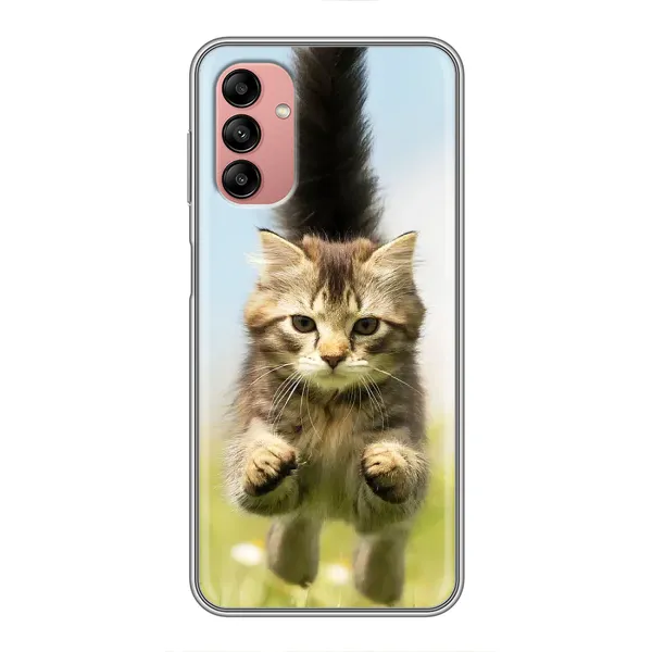 Чохол з принтом «Прижок кота» для Samsung Galaxy A04s Чохол з принтом «Прижок кота» для Samsung Galaxy A04s