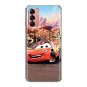 Силиконовый чехол Маквин для Samsung Galaxy A04s (Радиаторный Спрингс Маквин)