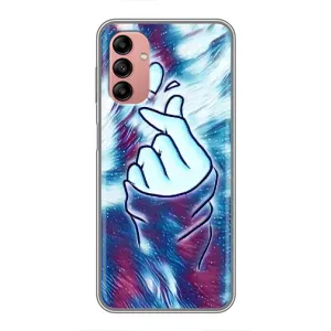 Чохол з принтом «Радужне серце» для Samsung Galaxy A04s