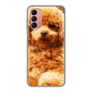 Чохли з собаками для Samsung Galaxy A04s (VPrint) (Цуценя Бішон)