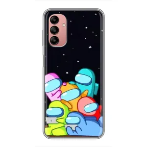 Чохли Амонг Ас для Samsung Galaxy A04s (AlphaPrint) (Скіни в космосі)