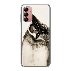 Чохол з пташками на Samsung Galaxy A04s (VPrint) (Сова)