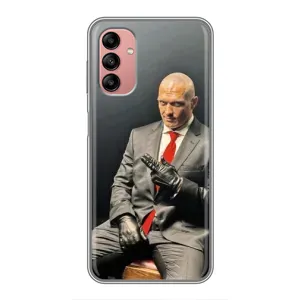 Чохол з принтом «Усик Hitman» для Samsung Galaxy A04s