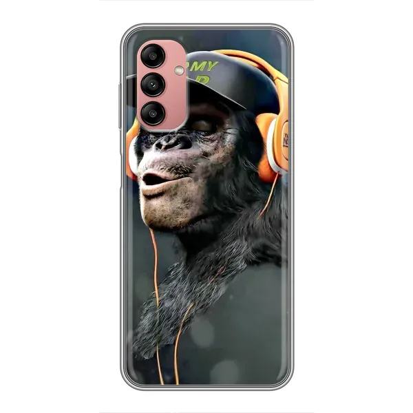 Чохол з принтом «В навушниках» для Samsung Galaxy A04s