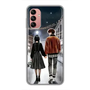 Чехол с дизайном Венздей 2 на Samsung Galaxy A04s (Уэнздей и Тайлер)