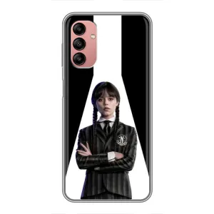 Чехлы Венсдей на Samsung Galaxy A04s Уэнсдей (AlphaPrint) (W-Wednesday)